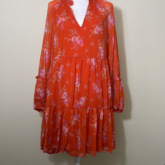 Vince Camuto Ladies Three Tier Mini Dress - Picture 5 of 6